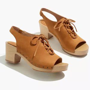 Madewell Cecilia Lace-Up Clog